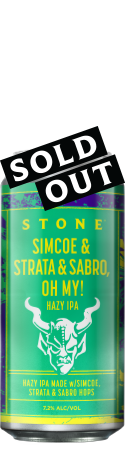 Simcoe Strata Sabro Oh My! Hazy IPA by Stone Brewing