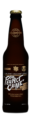 Perfect Crime Black Smoked Saison by Stone Brewing