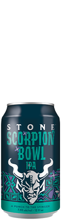Stone Scorpion Bowl IPA can