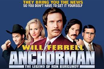 anchorman: the legend of Ron Burgundy