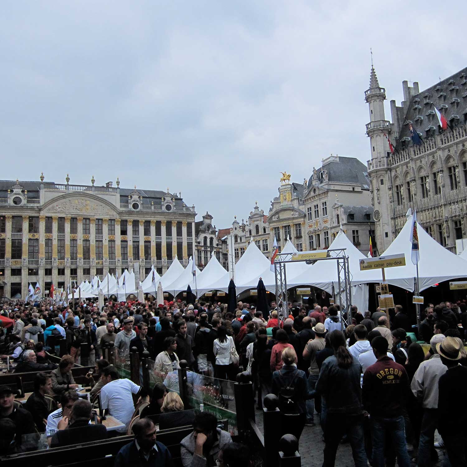 Outdoor festival in europe