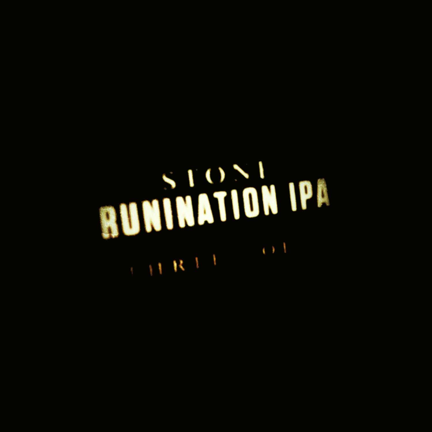 glowing stone ruination letters