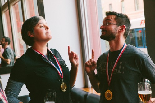 Team Stone with their Asia Beer Awards