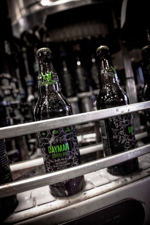 Bottling Dayman Coffee IPA