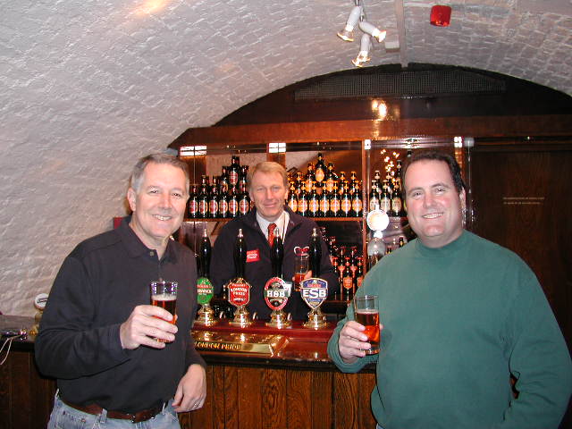Steve and Mitch at Shepherd Neame Steve and Mitch enjoying a beer at Shepherd Neame. Read Steve's notes from last year's e-mail nesletter.