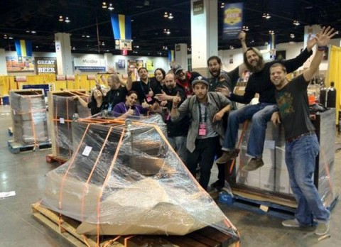 Team Stone at the 2012 Great American Beer Festival