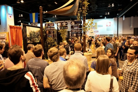 Fans at the GABF Booth