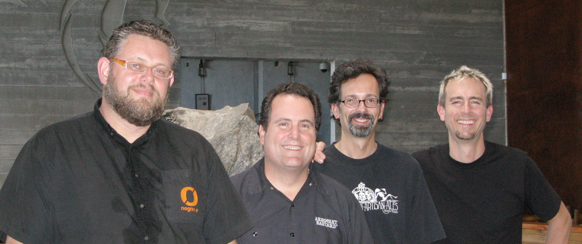 holidaycrew Kjetil, Ron, Mitch and Greg