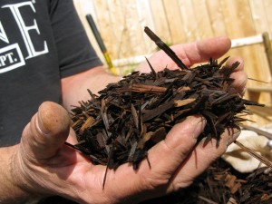 The fragrant Oak chips used to brew OAKED Arrogant Bastard Ale 