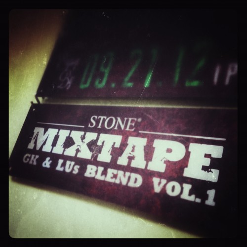 Stone Mixtape Ale Plaquard