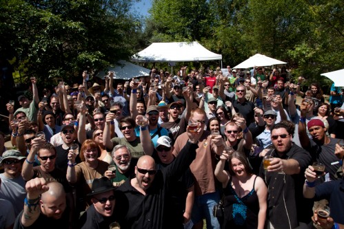 Stone Oakquinox fans toasting