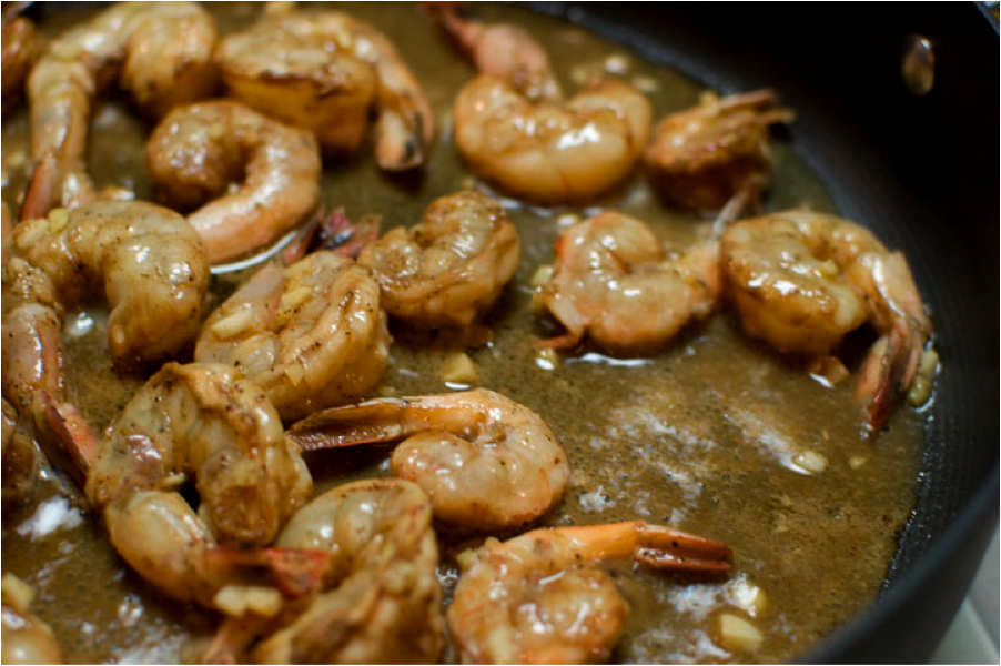 more sauteed shrimp