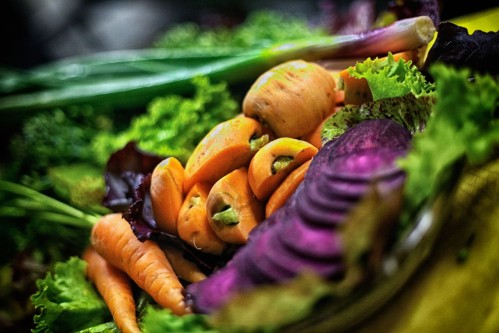 carrots and radishes