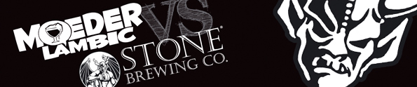 Moeder Lambic vs Stone Brewing logo