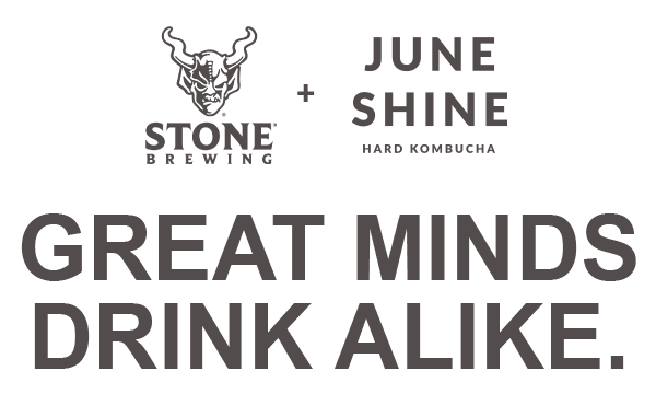 JuneShine X Stone BRewing dinner
