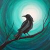 midnight raven paint & sip