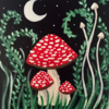 "Moonlight & Mushrooms" Paint & Sip