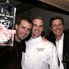 Winner Greg Koch with Executive Chef Judd Canepari and Barry Wiss of Napa's Trinchero Family Estates