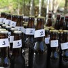 Bottles with numbers on them