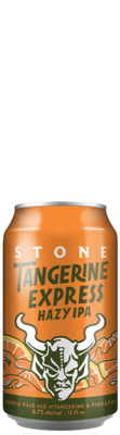 stone tangerine express hazy IPA can