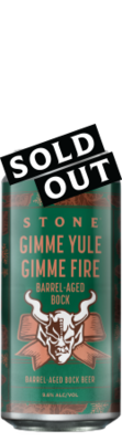 Stone Gimme Yule Gimme Fire Barrel-Aged Bock can