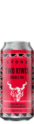 Stone two kiwis double IPA can