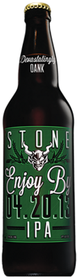 Stone Enjoy By 04.20.13 IPA bottle
