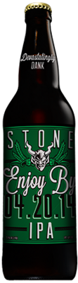 Stone Enjoy By 04.20.14 IPA bottle