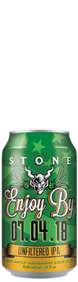 Stone Enjoy By 07.04.18 Unfiltered IPA