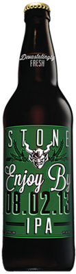Stone Enjoy By 08.02.13 IPA bottle