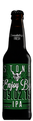 Stone Enjoy By 09.02.15 IPA bottle