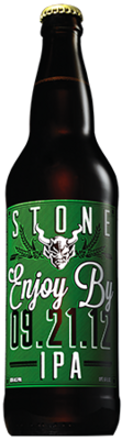 Stone Enjoy By 09.21.12 IPA bottle