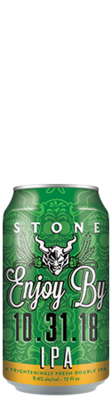 Stone Enjoy By 10.31.18 IPA can