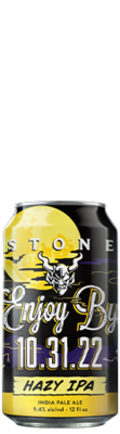 Stone Enjoy By 10.31.22 Hazy IPA can