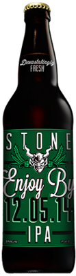 Stone Enjoy By 12.05.14 IPA bottle