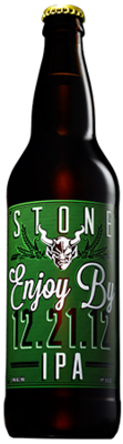 Stone Enjoy By 12.21.12 IPA bottle