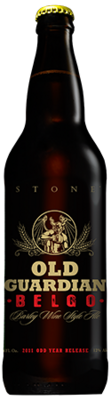 Stone Old Guardian BELGO Barley Wine bottle