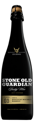 Stone Old Guardian Aged in Kentucky Bourbon Barrels