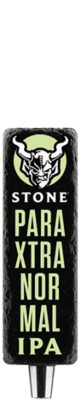 Stone ParaXtranormal IPA tap handle