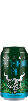 Stone Sanctimonious IPA can