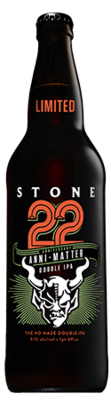 Stone 22nd Anniversary Anni-Matter Double IPA bottle
