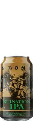 Stone Ruination IPA can