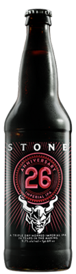 Stone 26th Anniversary Imperial IPA bottle