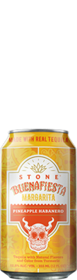 Stone Buenafiesta Margarita - Pineapple Habanero Made With Real Tequila