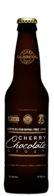 Jason Fields & Kevin Sheppard / Tröegs / Stone Cherry Chocolate Stout Aged in Rye Whiskey Barrels bottle