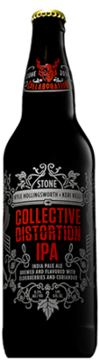 Kyle Hollingsworth / Keri Kelli / Stone Collective Distortion IPA bottle