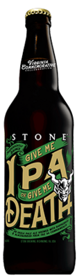 Stone Give Me IPA or Give Me Death bottle