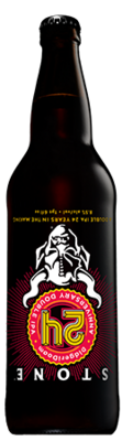 Stone 24th Anniversary DidgeriDoom Double IPA bottle