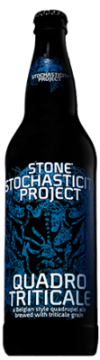 Stone Stochasticity Project Quadrotriticale bottle