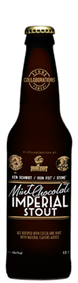 Bottle of Ken Schmidt / Iron Fist / Stone Mint Chocolate Imperial Stout